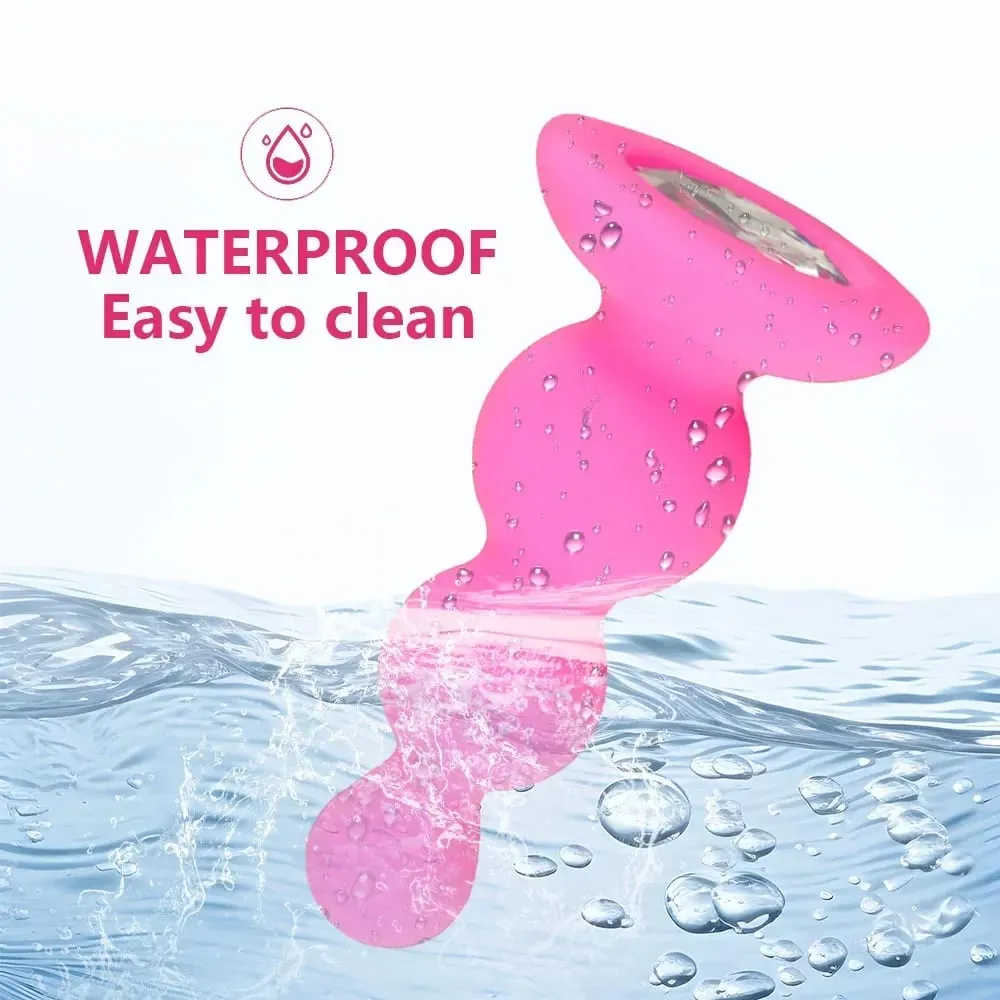Mini Anal Plug Sex Toys silicone Crystal Annal Extreme Butt Buttplug for Woman Prostate Massager Stimulator Adult Toys For Man — image 4