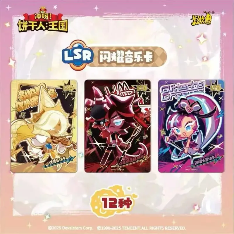 Genuine Cookie Run: Kingdom Cards Braveheart Chapter Crispy Pack Escape The Oven Adventure Anime Collection Cards Gifts — image 3