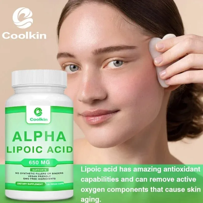 Alpha Lipoic Acid - for Nerve Health Circulation Brain Function Cognition Support Antioxidant Nutritional Supplement