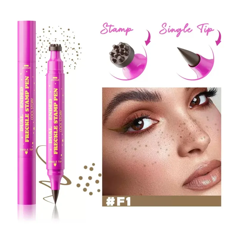 Double Eyeliner Freckles Pen All-in-One Natural Waterproof Lasting Seal Spot Pen Natural Simulation — image 14