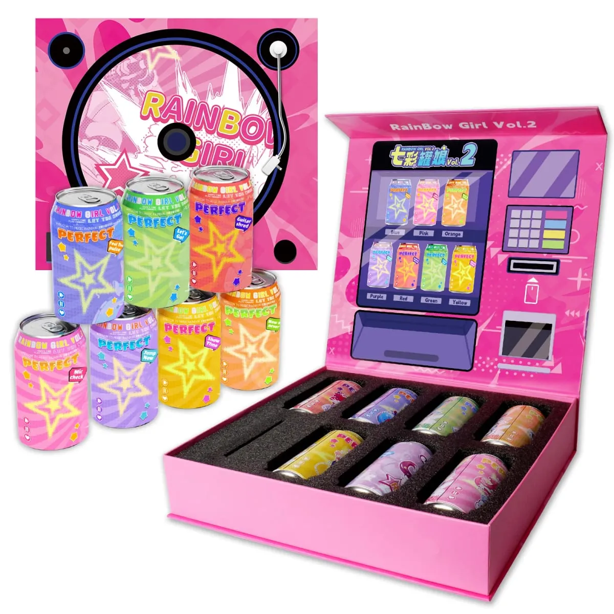 YUU 7PCS Hidden Canned Male Masturbators Blowjob Soft Sex Toys Pocket Pussy Portable Masturbation Tool Anime Onahole for Men 18+ — image 1