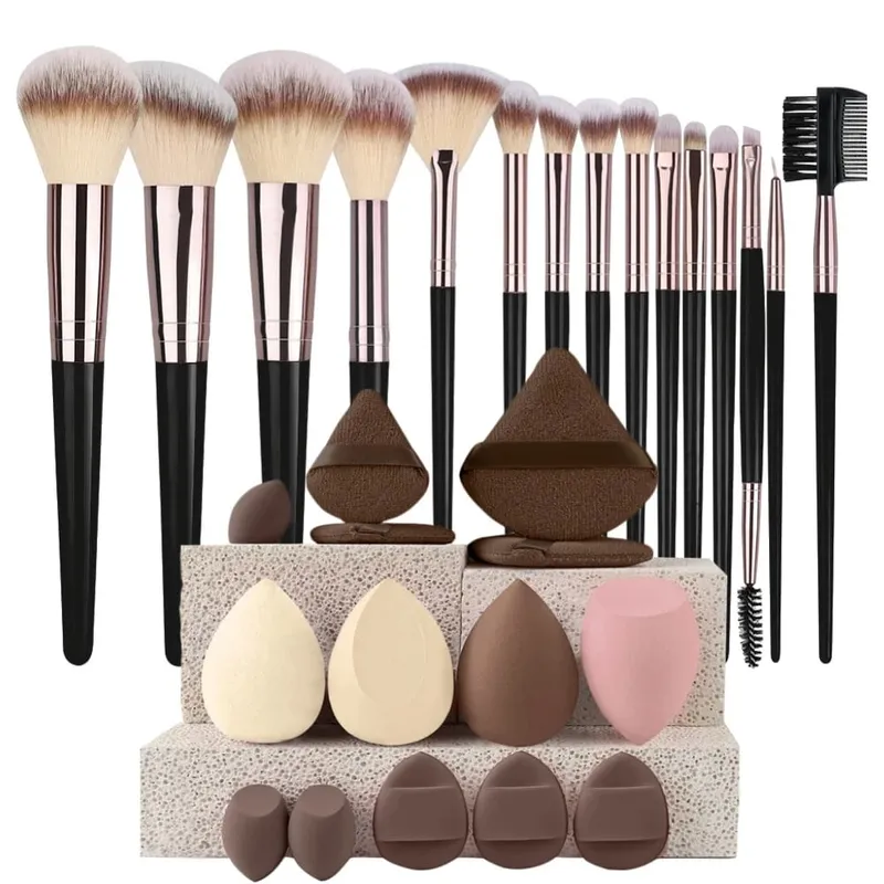 Makeup Brushes Set Professional Beauty Foundation Concealer Powder Eyeshadow Blush Brush Kabuki Blending Cosmetic Beauty Tool — image 16