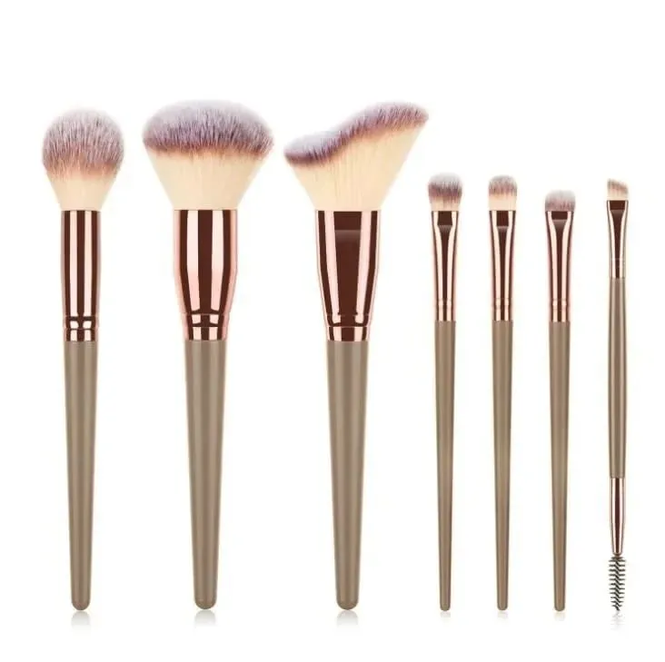 15-Piece Makeup Brush Kit Portable Vegan Cosmetic Brush Set with Travel Bag Soft Synthetic Hair Face Eye Beauty Tools