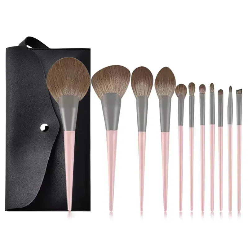 9PCS Makeup Brushes Set Eye Shadow Foundation Powder Contour Makeup Brush Cosmetic Beauty Tool Kit