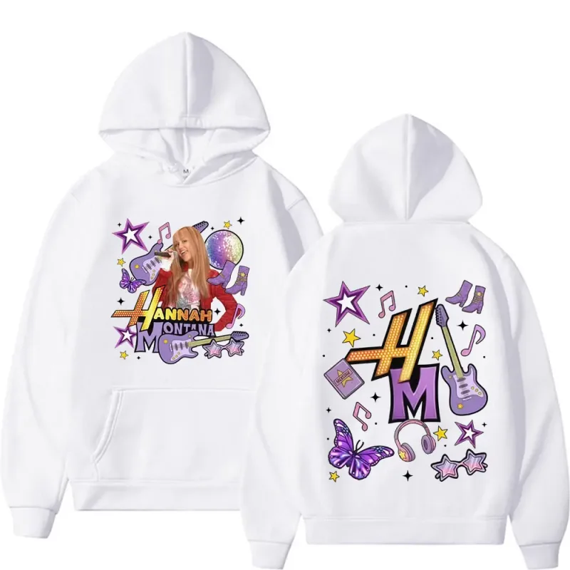 Hannah Montana 20Th Anniversary Printed Hoodies Men Women Fashion Aesthetic Sweatshirts Long Sleeve Pullovers Streetwear — image 11