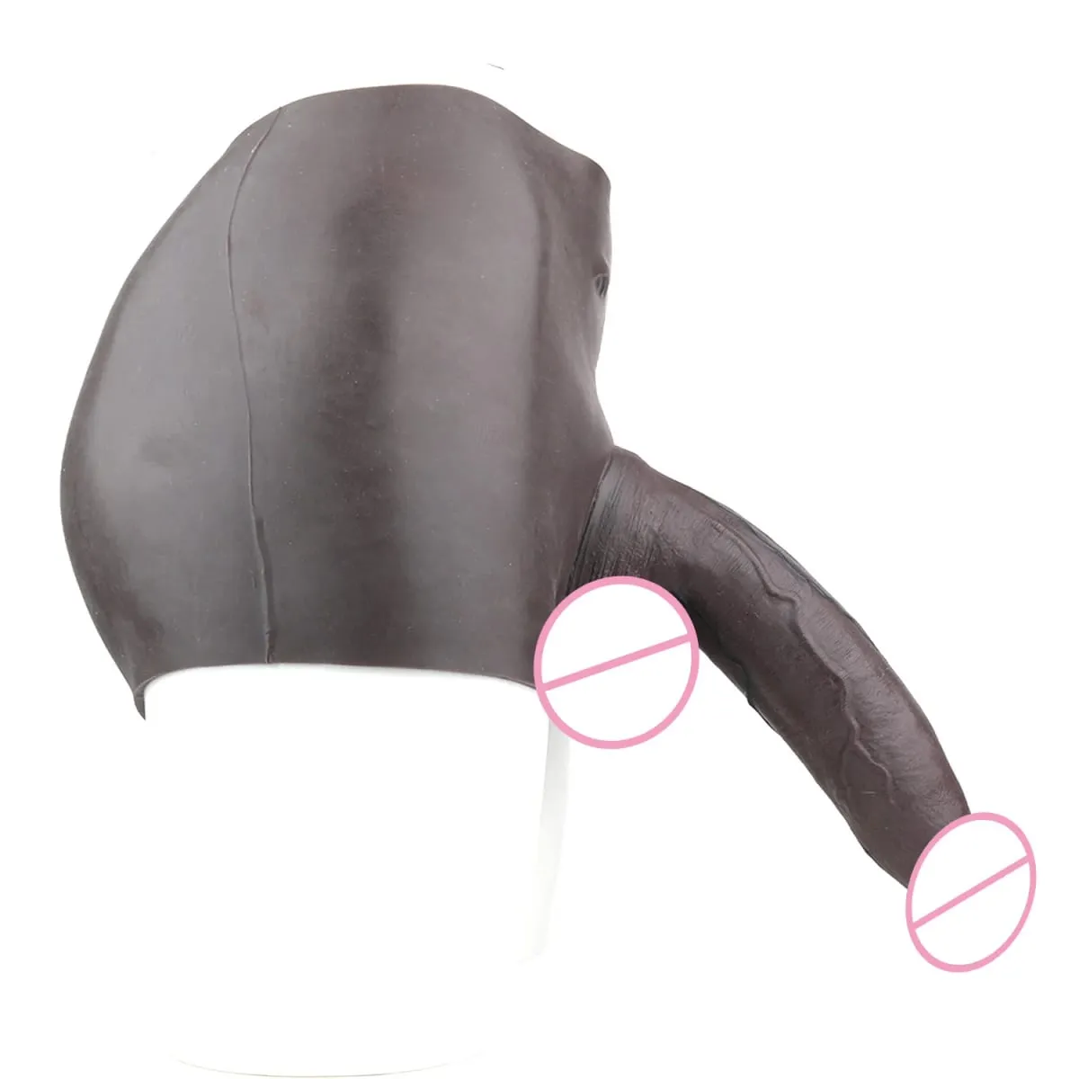 Silicone Strap-On Black Penis Sleeve Condom Sex Toy For Men Dick Enlargement Adult Realistic Hollow Dildo Pants Cock Cover — image 3