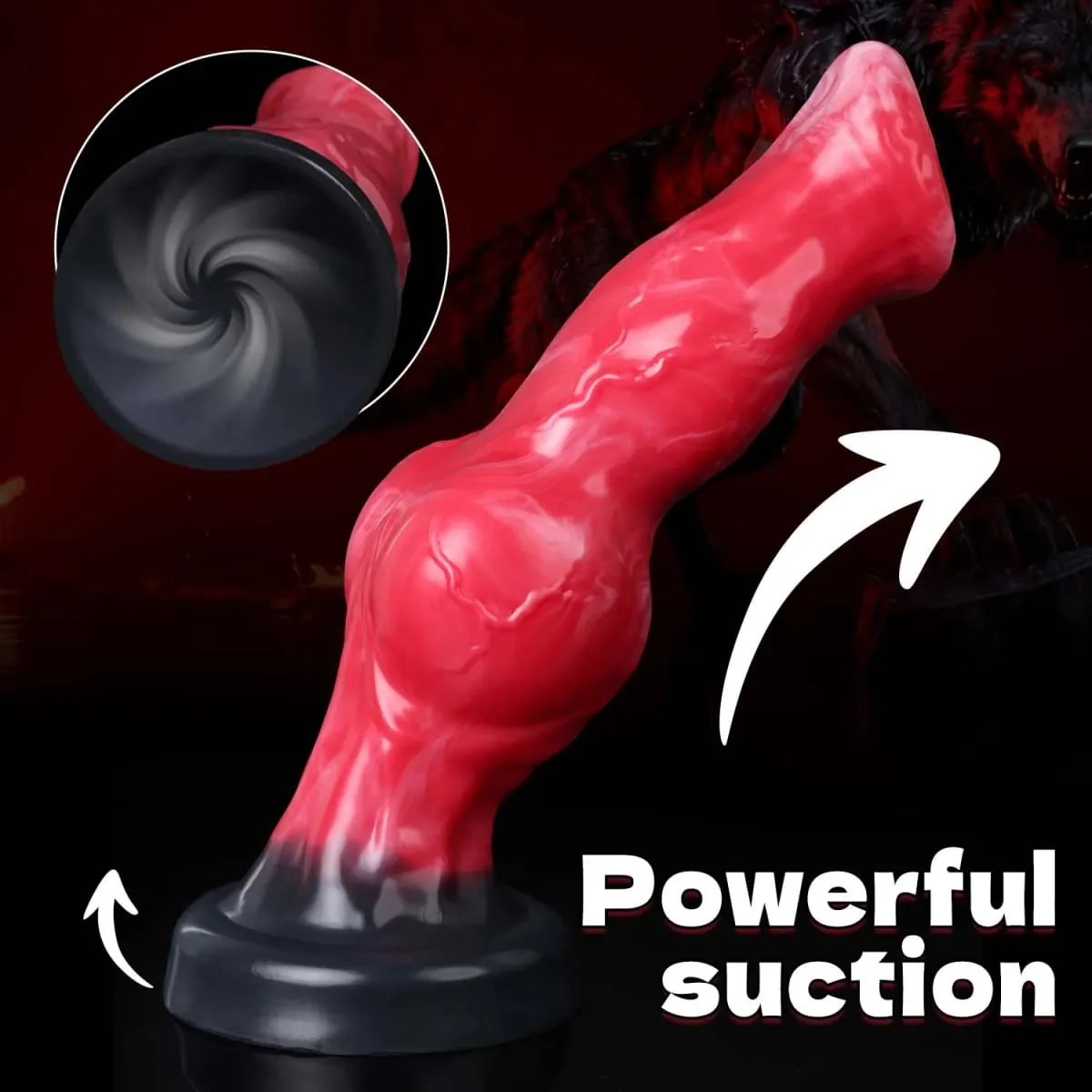 Dog Knot Dildo Anal Plug Animal Penis Masturbator Dick-Dildo Sex Toys For Man Women Prostate G-spot Massager Anal Penetration 18 — image 4