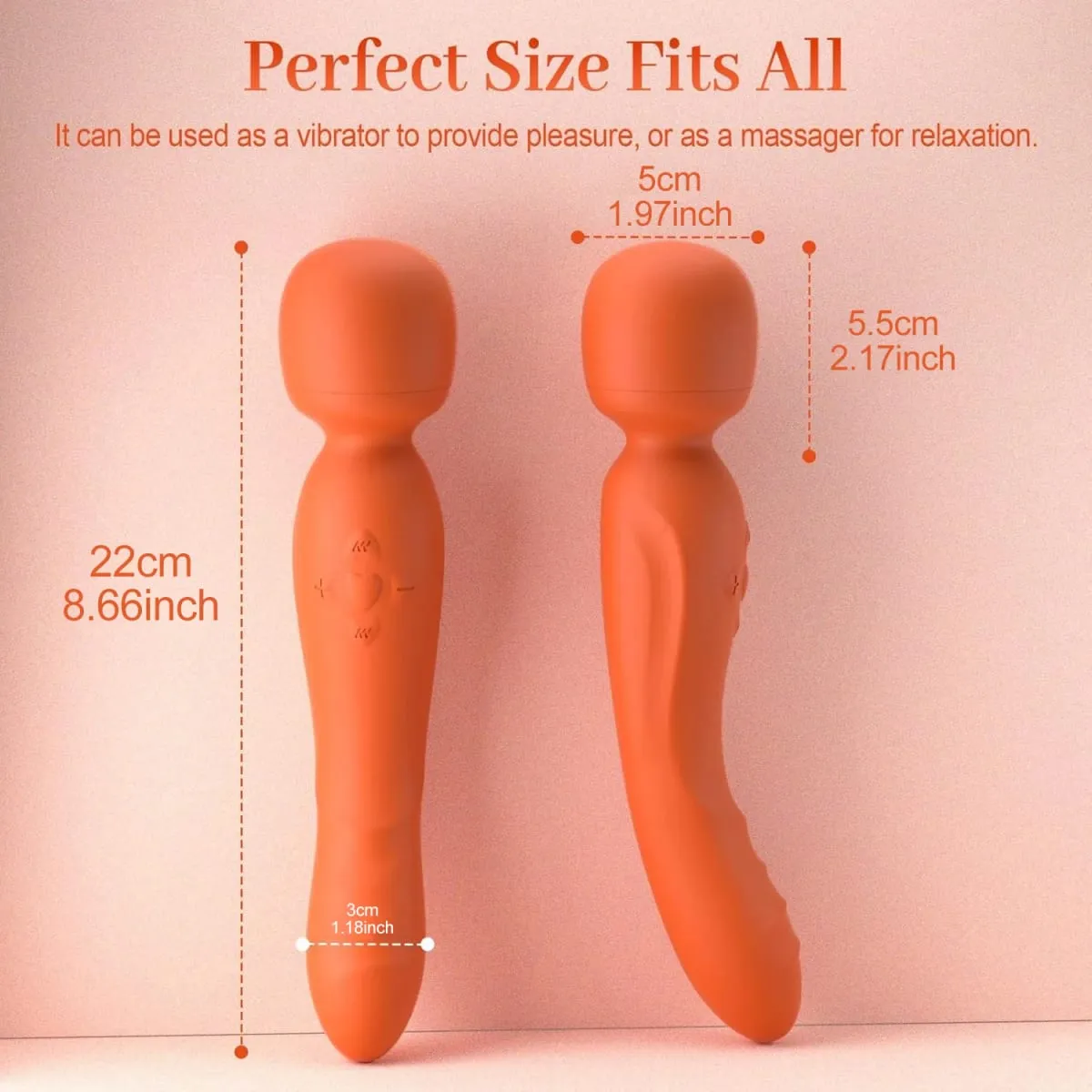 Smart APP Wireless Remote AV Magic Wand Vibrator Powerful G Spot Clit Stimulator Sex Toy Women USB Rechargeable Waterproof Adult — image 6