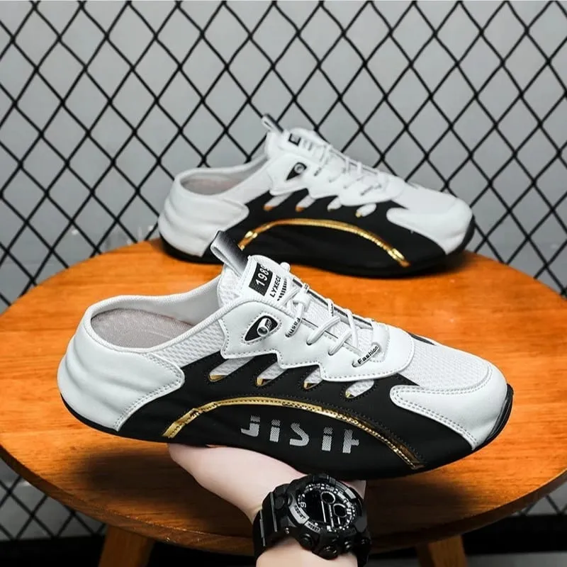 Men Sneakers teenage Trendy Shoes Summer Mesh Breathable Casual Shoes anti Slip Wear-resistant Platform Sneakers Tênis Masculino — image 1