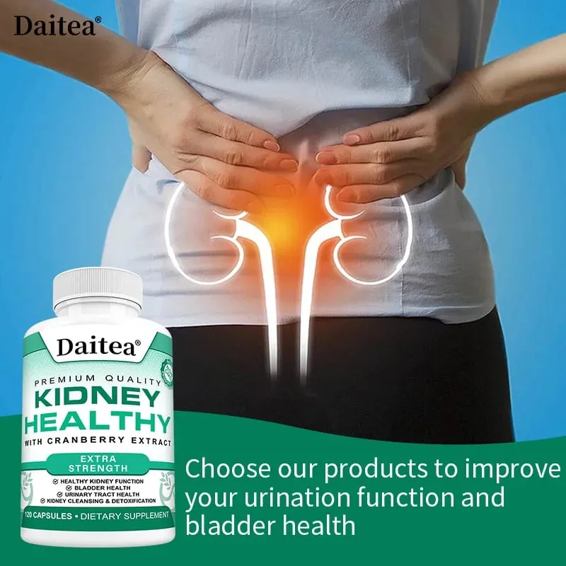 Kidney Support Capsules Kidney Cleanse & Detox Formula with Cranberry & Herbal Extracts Support Urinary Tract & Bladder Health — image 3