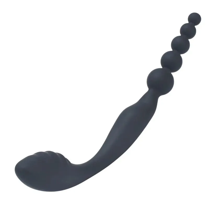 Dual Head Anal Beads Plug Prostate Massager Vaginal Butt Plug Stimulator Adults Sex Toys For Women Men Gay Anus Massage Dilator — image 6