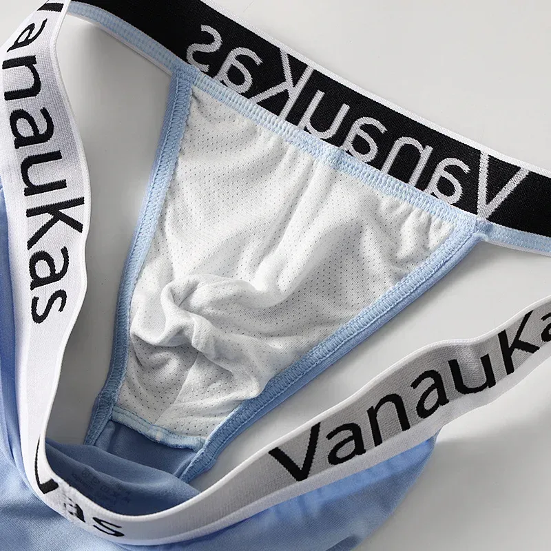 Men's High Cut Panties Soft Modal Fabric Low Rise Briefs Sexy Comfortable Underwear — image 6