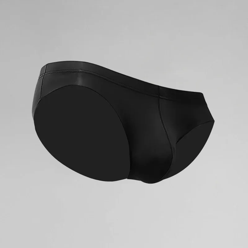 Modal men's underwear. Super - thin ice - silk style for summer. Alluring, breathable men's briefs. Sexy, translucent underpants