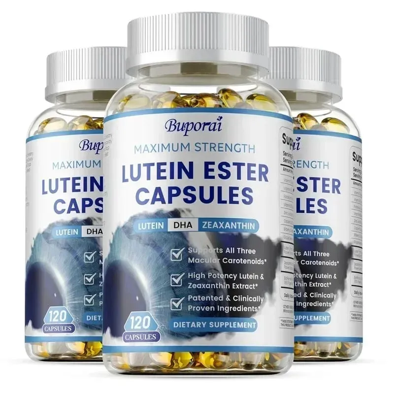 Cápsulas de éster de luteína - Apoiam a saúde ocular, mantêm a visão clara, aliviam a fadiga ocular, anti-oxidação, protegem contra os raios UV — image 11