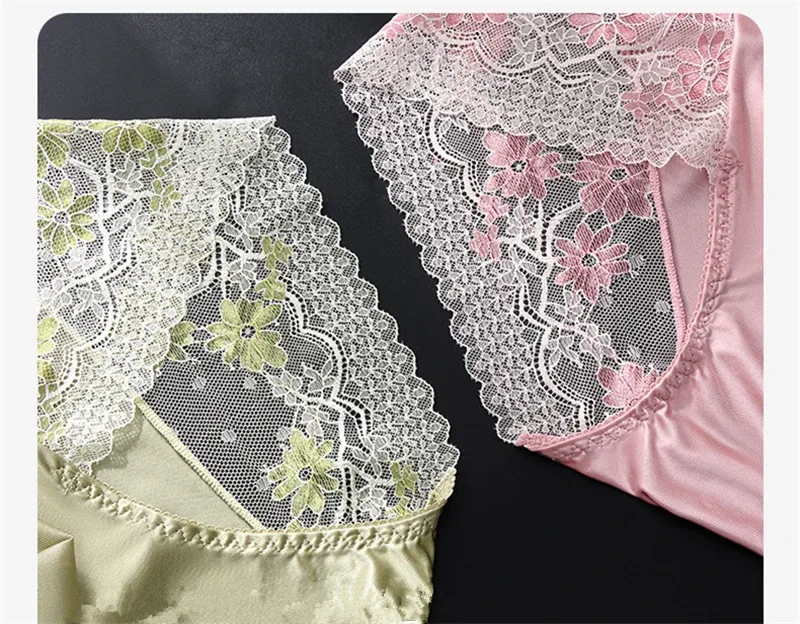 New Men's underwear Light luxury cuecas masculino adults 18 plus size satin lace 3D bag calzoncillos hombre sexys shopping tøy — image 4