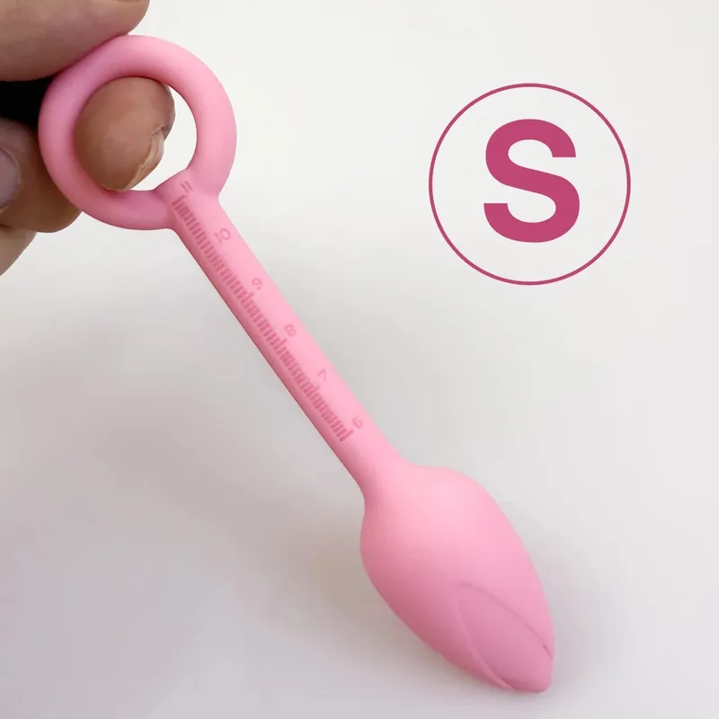 Pull Ring Flower Bud Anal Plug Pink Butt Plug Silicone Vagina Ball Size Scale G-Spot Massage Soft Gel Plug for Anus Adult Sex To