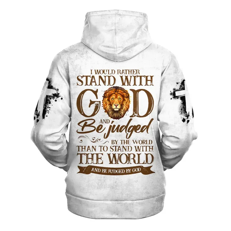 2025 Spring And Autumn God Jesus Graphic Pullovers Animal Lion 3d Printed Hooded Hoodies Sports Casual Daily Unisex Sweatshirts — image 11