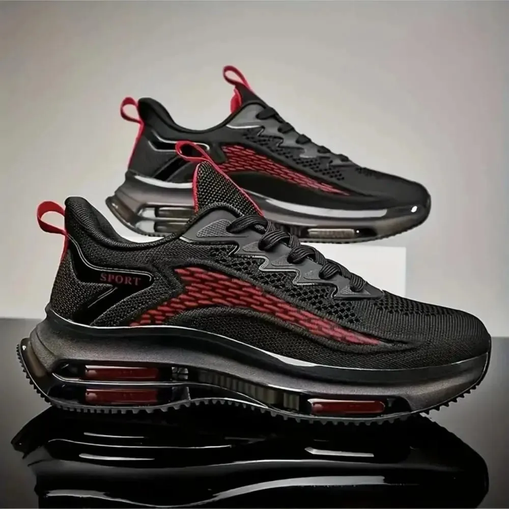 High Quality Sneakers Male Trend Red Platform Basketball Shoes Men Casual White Sport Walking Sneakers Men's Trainer 2026 — image 4