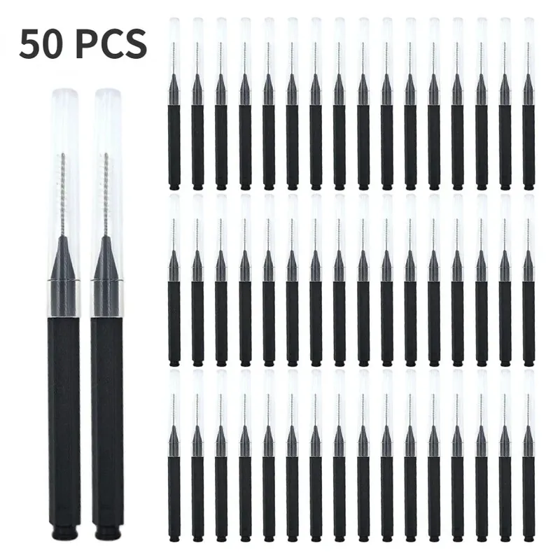 20/50PS Portable Mini Eyebrow Brushes Disposable Eyelash Brow Lifting Brush Applicators Lash Extension Comb Beauty Makeup Tools