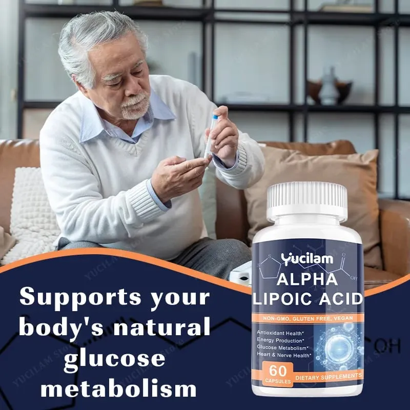 Alpha Lipoic Acid - Boosts Energy Metabolism Relaxes Nerves Supports Nervous System Health Promotes Brain & Heart Health — image 4