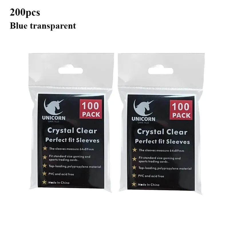 100ks Hot Transparent MTG Card Sleeves Standardní velikost Průhledný TCG Card Protector Vnitřní kryt karty pro sportovní stolní hry 64x89mm — image 11