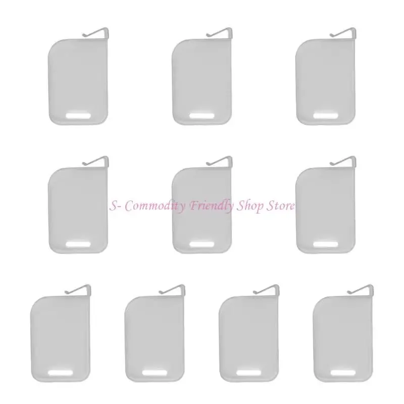 85AE 10Pcs Plastic Trading Card Box Baffle Clip Card Spacer Storage Classification Barrier Plate Clip Storage Partition Board