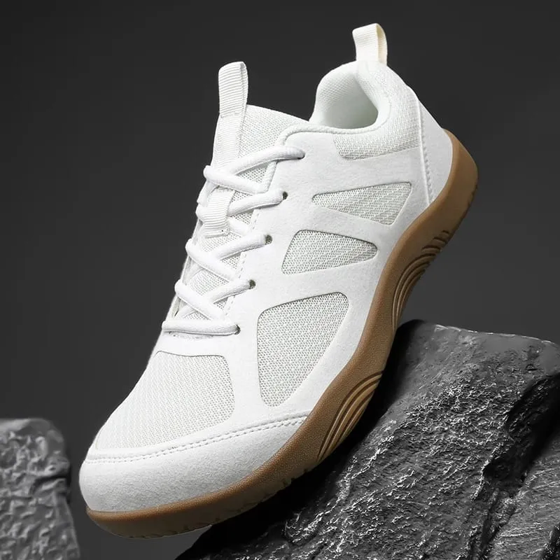 Plus Size Minimalist Barefoot Shoes Lightweight Breathable Zero Soles Men Running Sneakers Outdoor Wide Toe Casual Walking Shoes — image 3