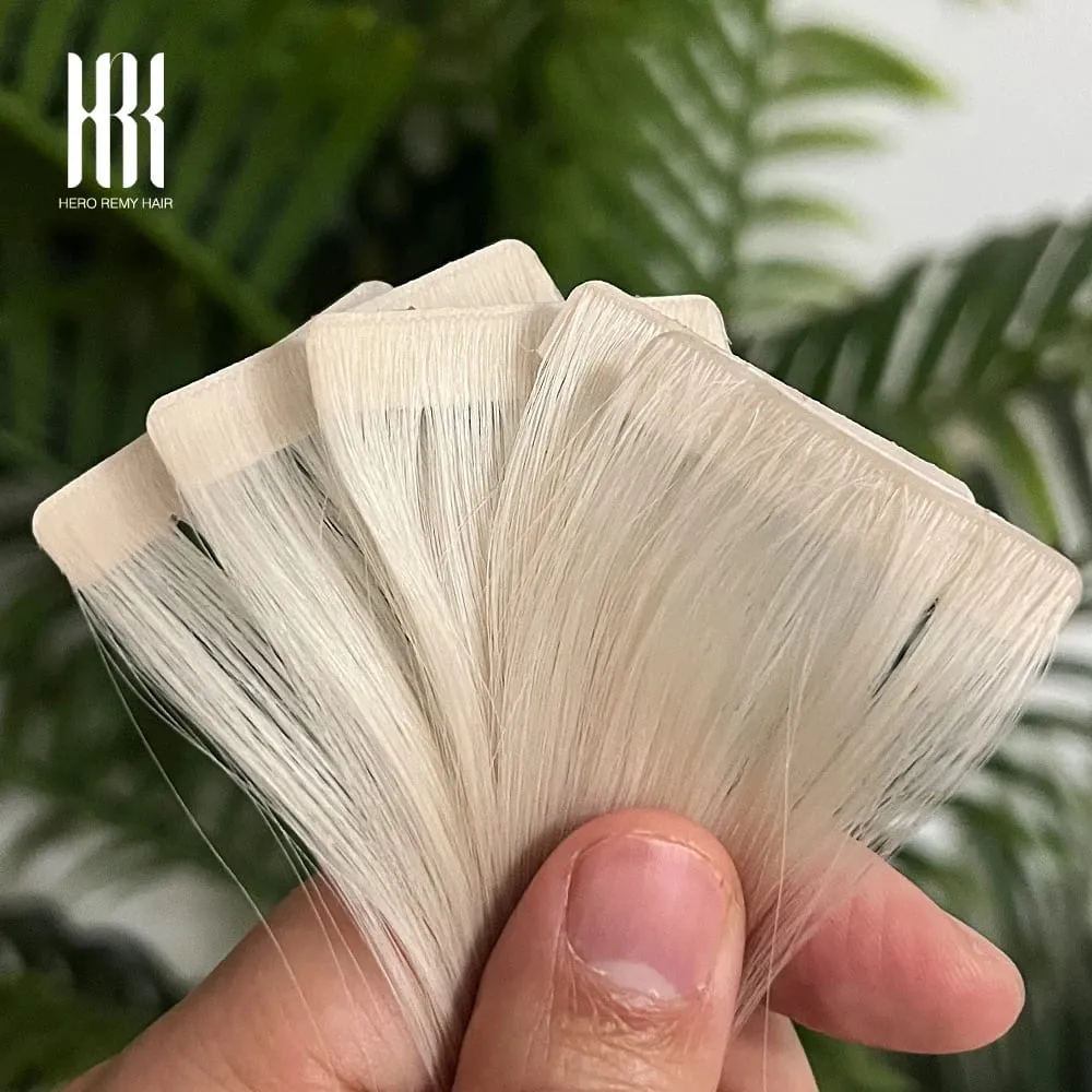 Hero Remy Hair Injection Tape in Hair Extension Real Remy Human Hair Seamless High Quality Injected Hair Extension Skin Weft 2g