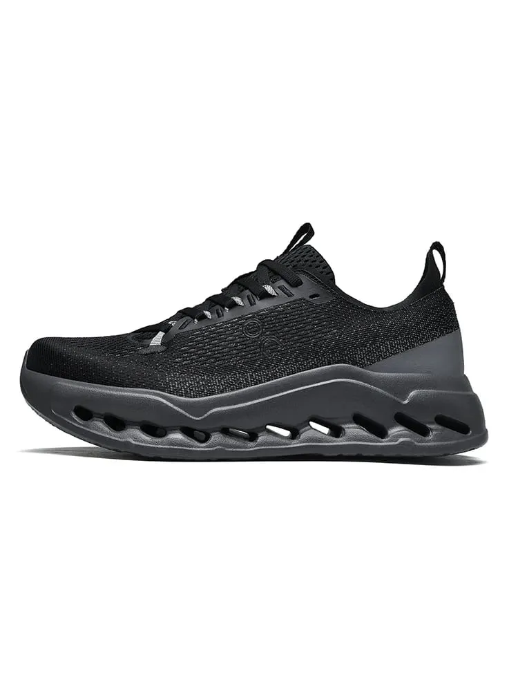 Men's Running Shoes Breathable Mesh Shock Absorption Hollow Out Sole Lightweight Sports Sneakers Non-slip Walking Shoes — image 11