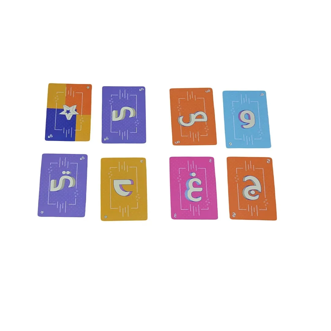 《Dreams of Arabia: Arabic Alphabet Vocabulary Building Board Game》 Card Game Board Game Family Party Game Gift