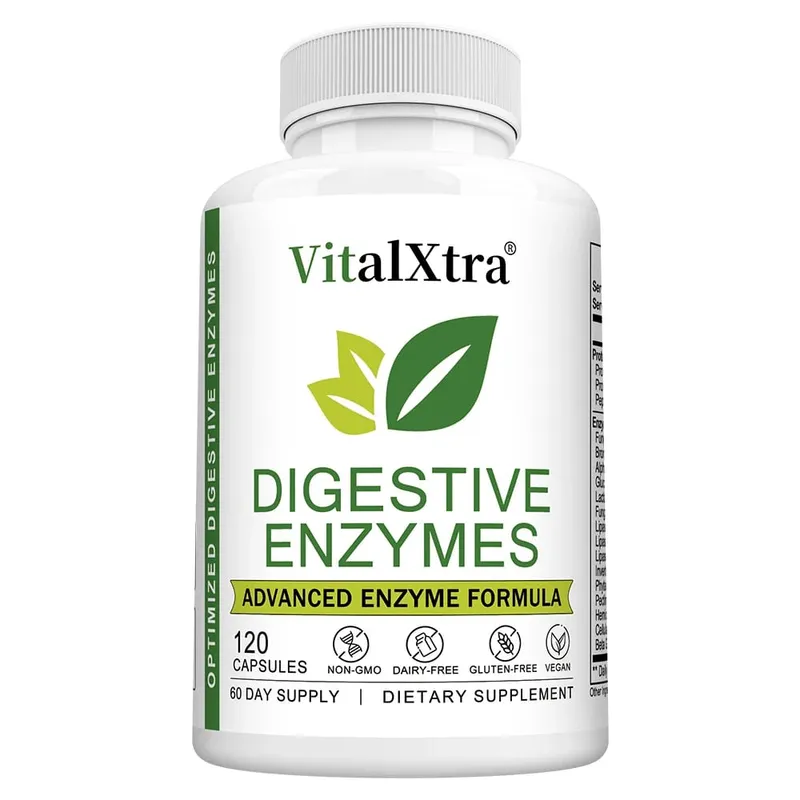 Digestive Enzymes Capsules - Most Essential Digestive Enzymes (Amylase Lipase Bromelain Lactase Cellulase Invertase) — image 8