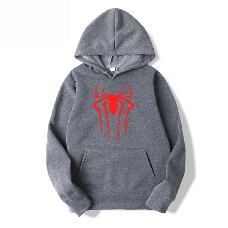 Latest Fashion Men's and Women's Hoodies Casual Hoodies Unisex Trendy Printed Spider Pattern Hoodies — image 16