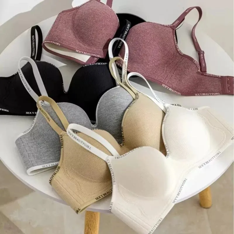 Women's Underwear Small Chest Sexy Push Up Lingerie Seamless Bra for Women Comfortable Everyday Bra Thick Bralette 32-38AB — image 1
