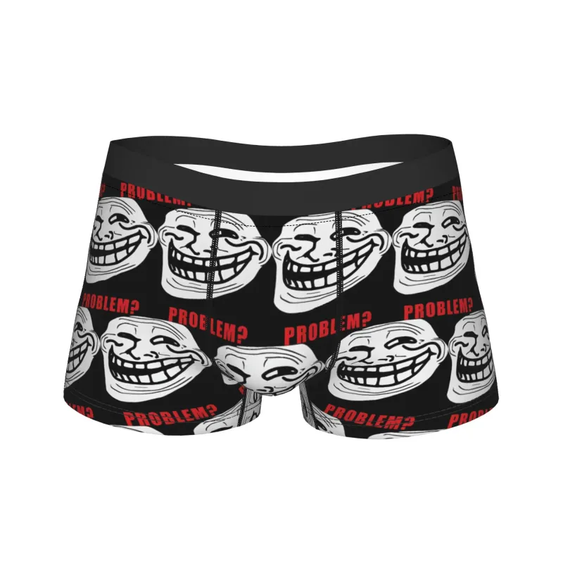 Rage การ์ตูน Trollfac Trunk ตลกกระเป๋าชุดชั้นในขายร้อนรูปแบบนักมวยสั้นสบายกางเกงผู้ชาย PLUS ขนาด — image 17