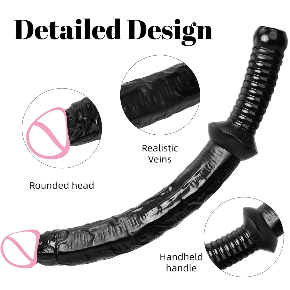 Handheld Anal Plugs Dildos for Women Female Anal Sex Expansion Extra Gay Woman Masturbation Sex toys Long Dildo Vaginal Anal — image 2