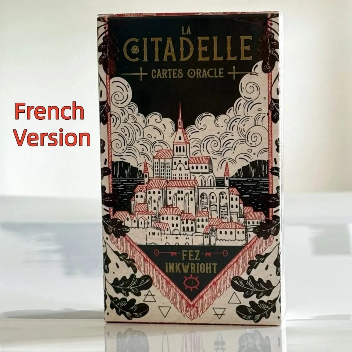 The Citadel A Fantasy Oracle Deck French Version Tarot Card Entertainment Game For Family Party Board Game Oracle Cards