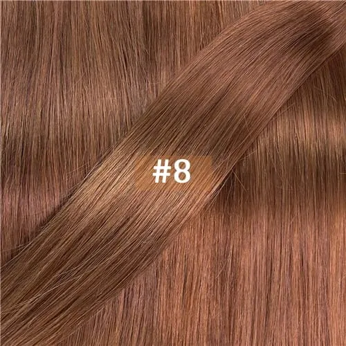 Nanoring Hair Extension Straight High Quality Real Human Hair Extensions for Women Micro Ring Link Hair Extensions Human Hair — image 13