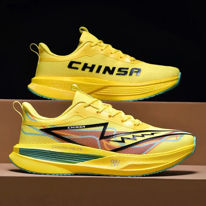 Athletic Running Shoes Men Carbon Plate Marathon Speciality Sports Breathable Lightweight Women's Comfortable Casual Sneakers