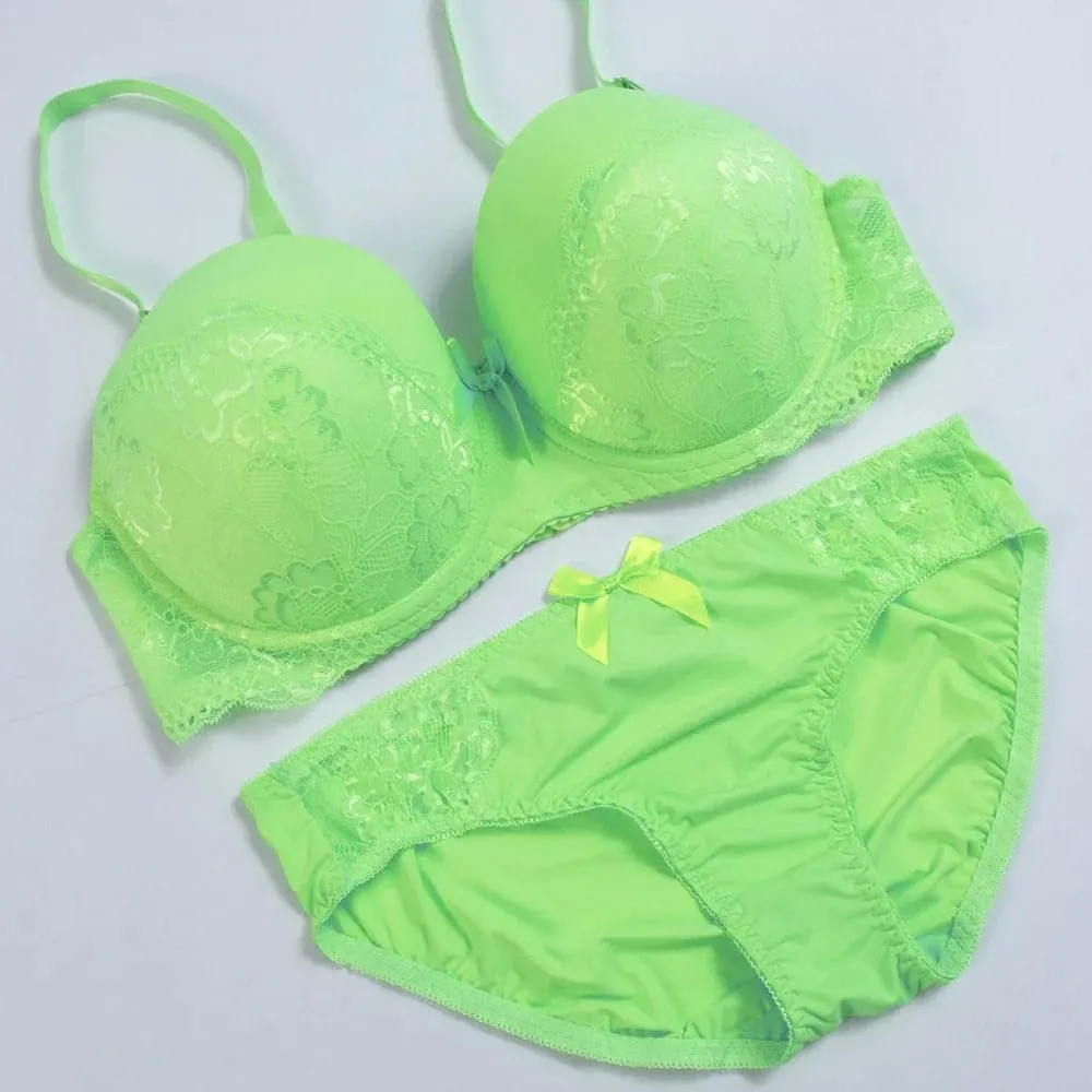 MOM Dame Kant Push Up Bh Sets 32/70 34/75 36/80 38/85 40/90 42/95 C D E F G Cup Ondergoed Slipje Vrouwen sexy Lingerie Beha B04