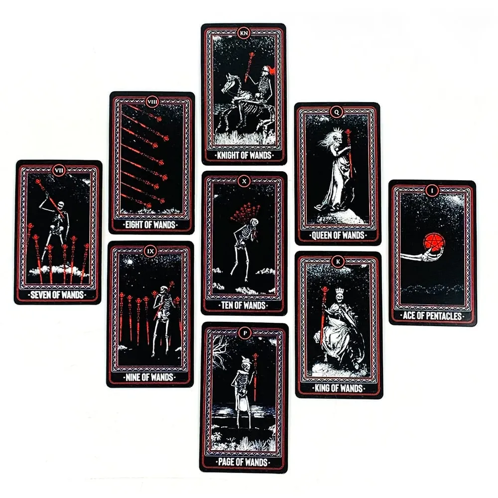 Hot Selling Tarot Cards Family Gathering Leisure Entertainment Cards Prediction Divination Deck Tarot Board Playing Card Game — image 4