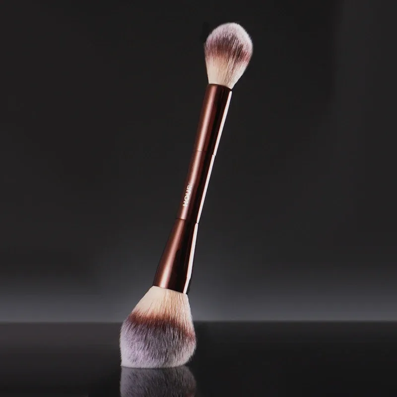 Sablier Pro, pinceaux de maquillage pour fond de teint, poudre, contour, fard à joues, manche en métal, surbrillance, bronzant, haut de gamme, sans boîte, 1 pièce