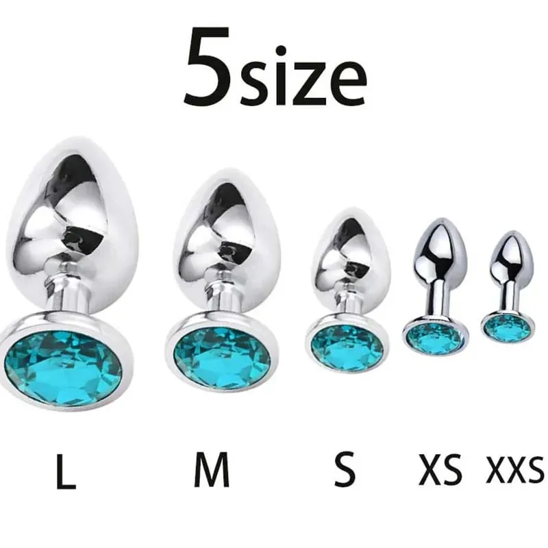 Stainless Steel round Butt Plug Anal Jewelry Stimulator Dildo for Couples Gay Sex Toys Adult Plug — image 2