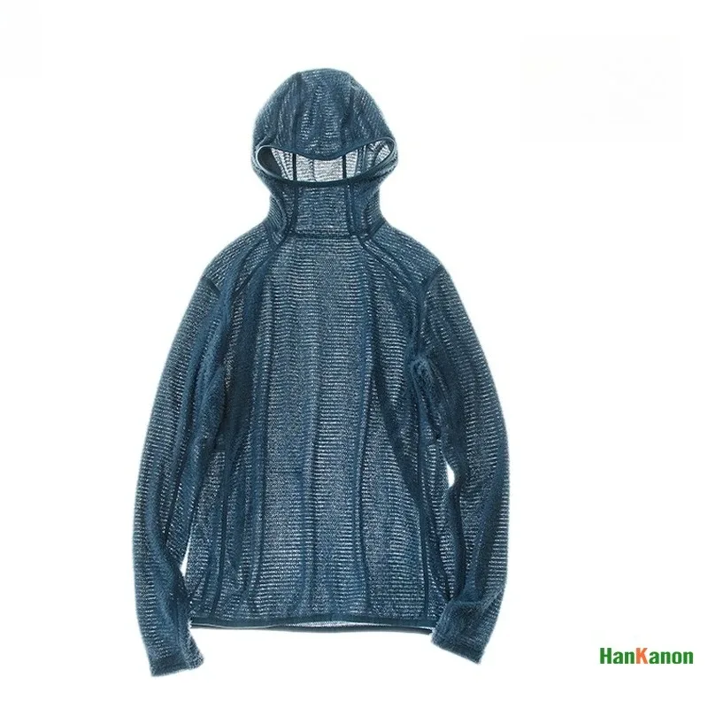 Thermolite® Lightweight Hooded T-Shirt Men's Long Sleeve Thermal Hoodie for Hiking Camping & Cycling Anti-Static & Anti-Pilling — image 9