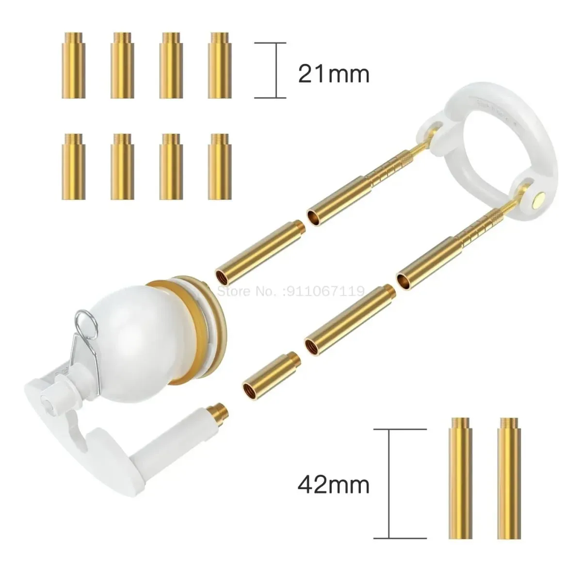 Adult Male Penis Pump Master Physical Enlargement Stretch Device Vacuum Penis Exerciser Dick Enhancer Stretcher Sex Toys for Men — image 4