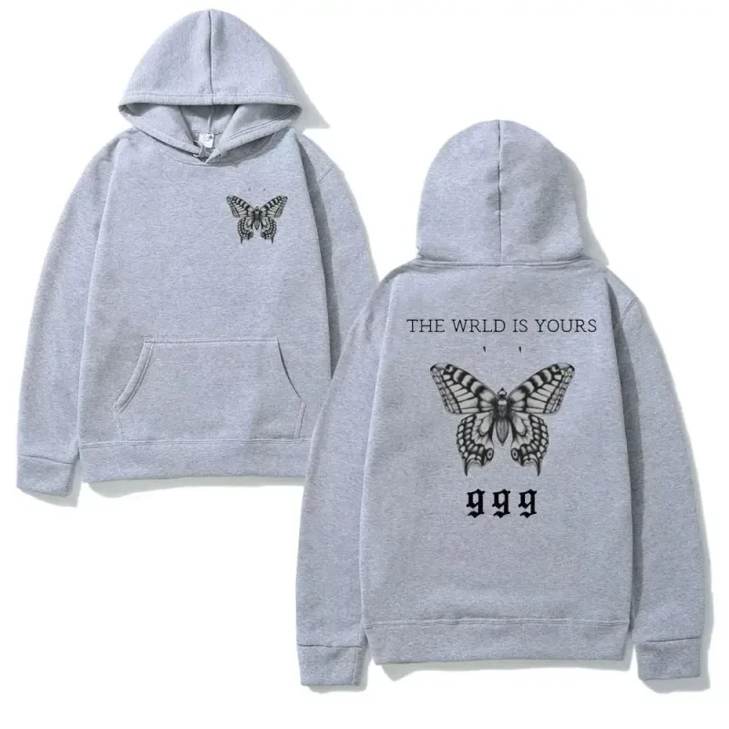 Juice WRLD Hoodies Men Women Hooded Sweatshirts Fashion Hip Hop Casual Pullovers Autumn Boys Girls Black Streetwear Juicewrld — image 9