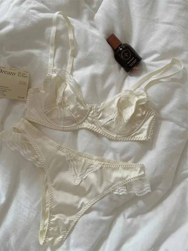 Lightweight French Embroidery Lace Push Up Bra for Summer Breathable Sexy Gathering Underwear Comfortable Fit for Women S-xl — image 11