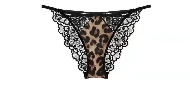 New Arriva Delicate Leopard-print Thin-cup Underwear Set Push-up Anti-sag Bralette with Soft Underwire Support Side Fat Control — image 8