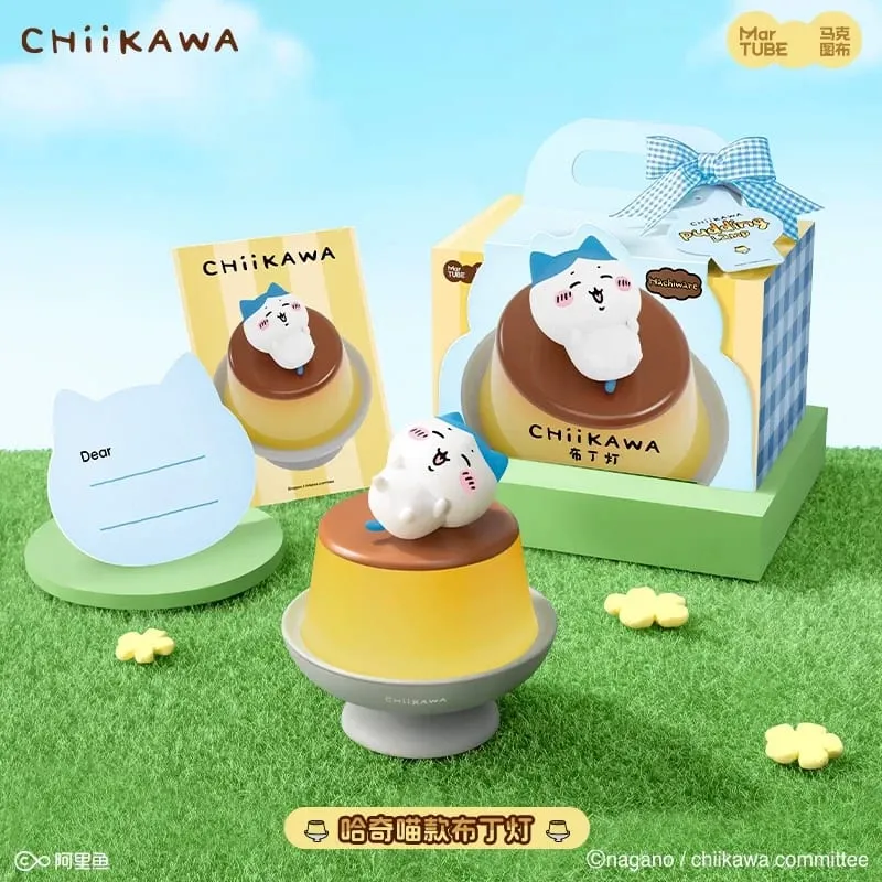 Chiikawa Pudding Lamp Kawaii Hachiware Usagi Desktop Ornament Toy Birthday Gift Anime Fans Bedroom Bedhead Atmosphere Lighting — image 9