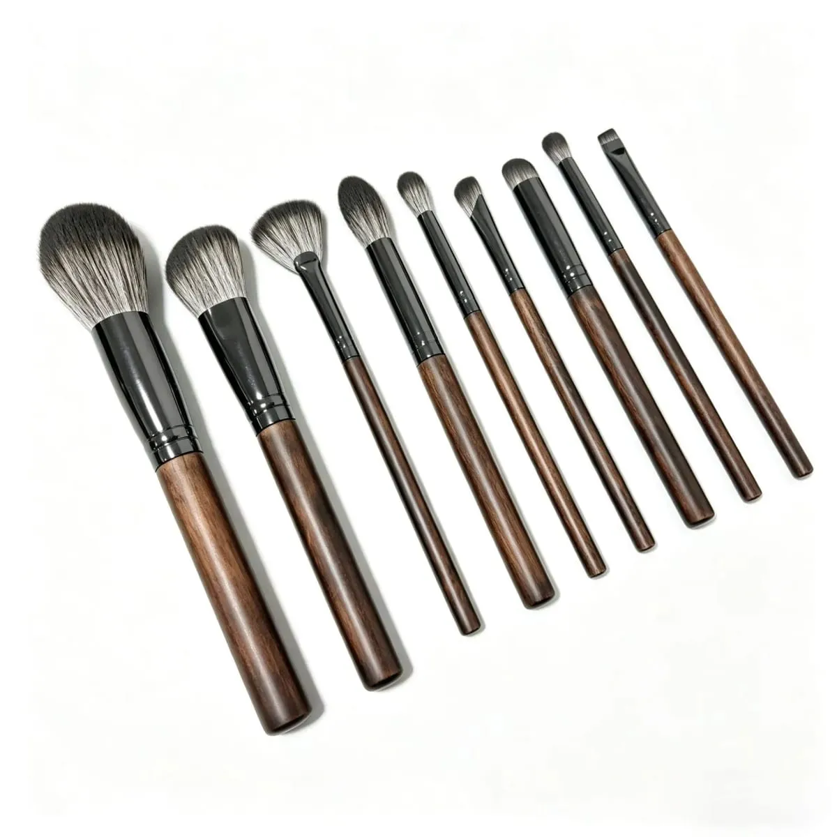 9PCS Eyeshadow Professional Makeup Brushes Crease Blending Shader kist dlya teney brovey brochas maquillaje Cosmetic Beauty Tool — image 3