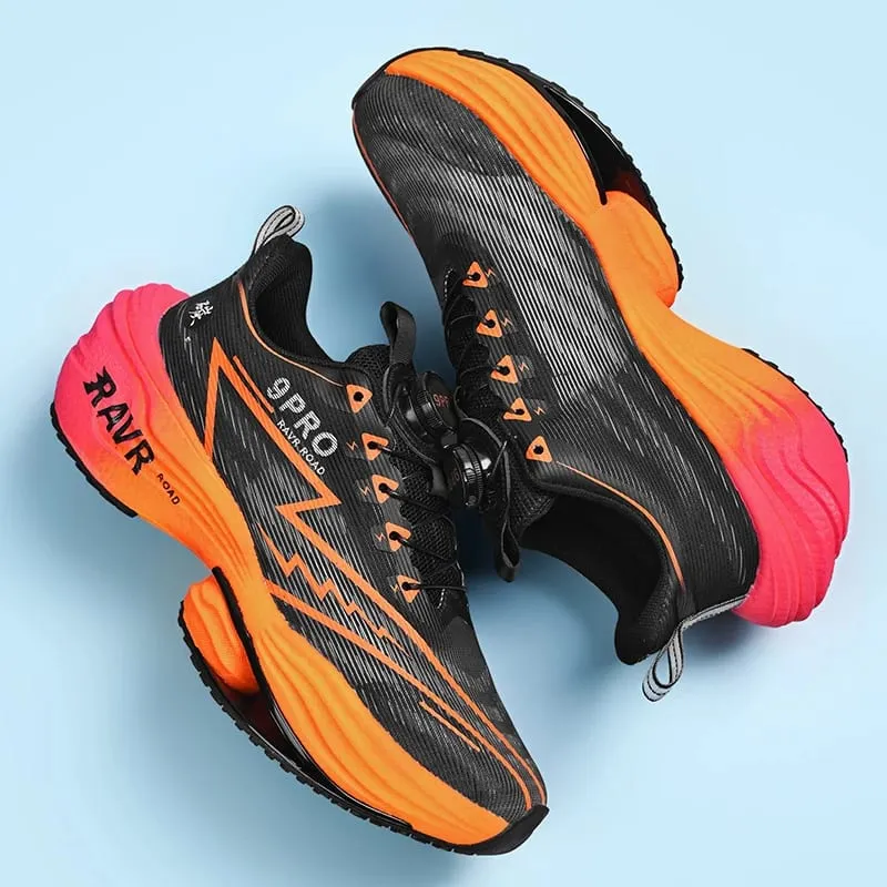 Men's New Sneakers Carbon Plate Cushioning Running Shoes 9PRO MAX Jogging Breathable Mesh Non-Slip Outdoor Shoes Off-road Shoes — image 9